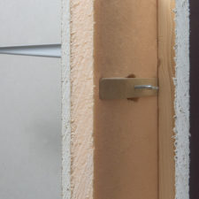 GeeFix shown used to fix bracket to insulated plasterboard